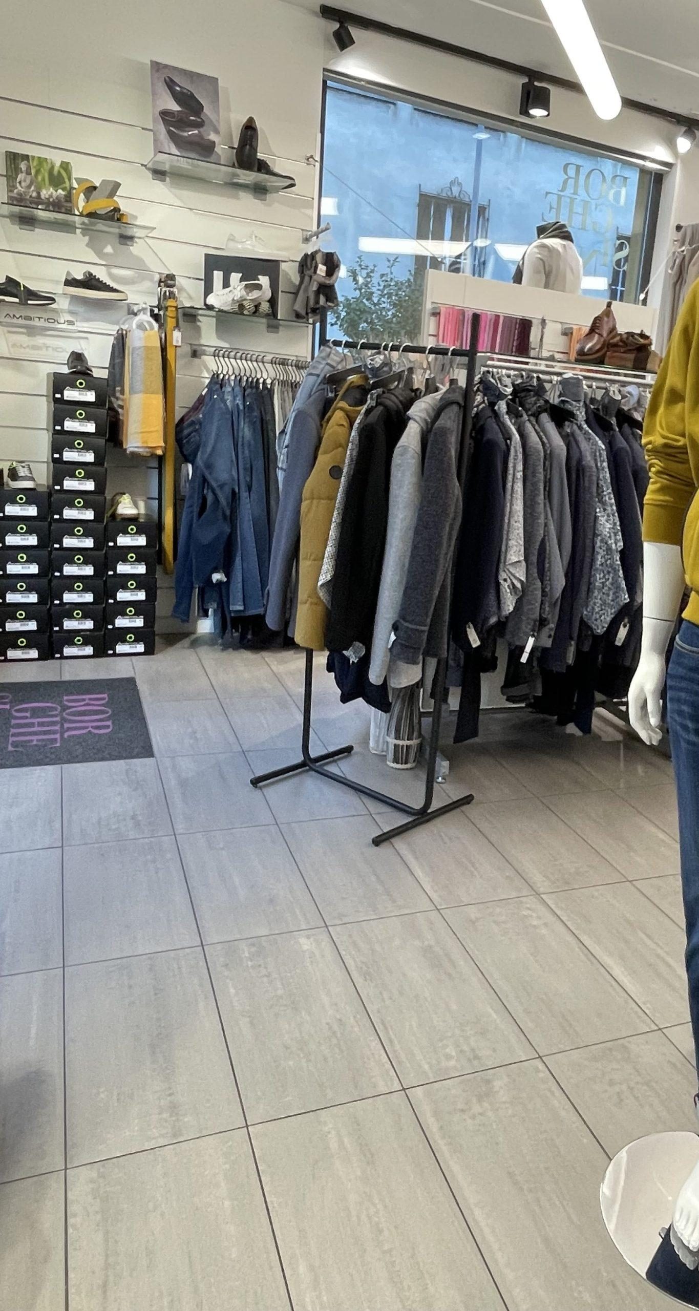 negozio abbigliamento uomo locarno