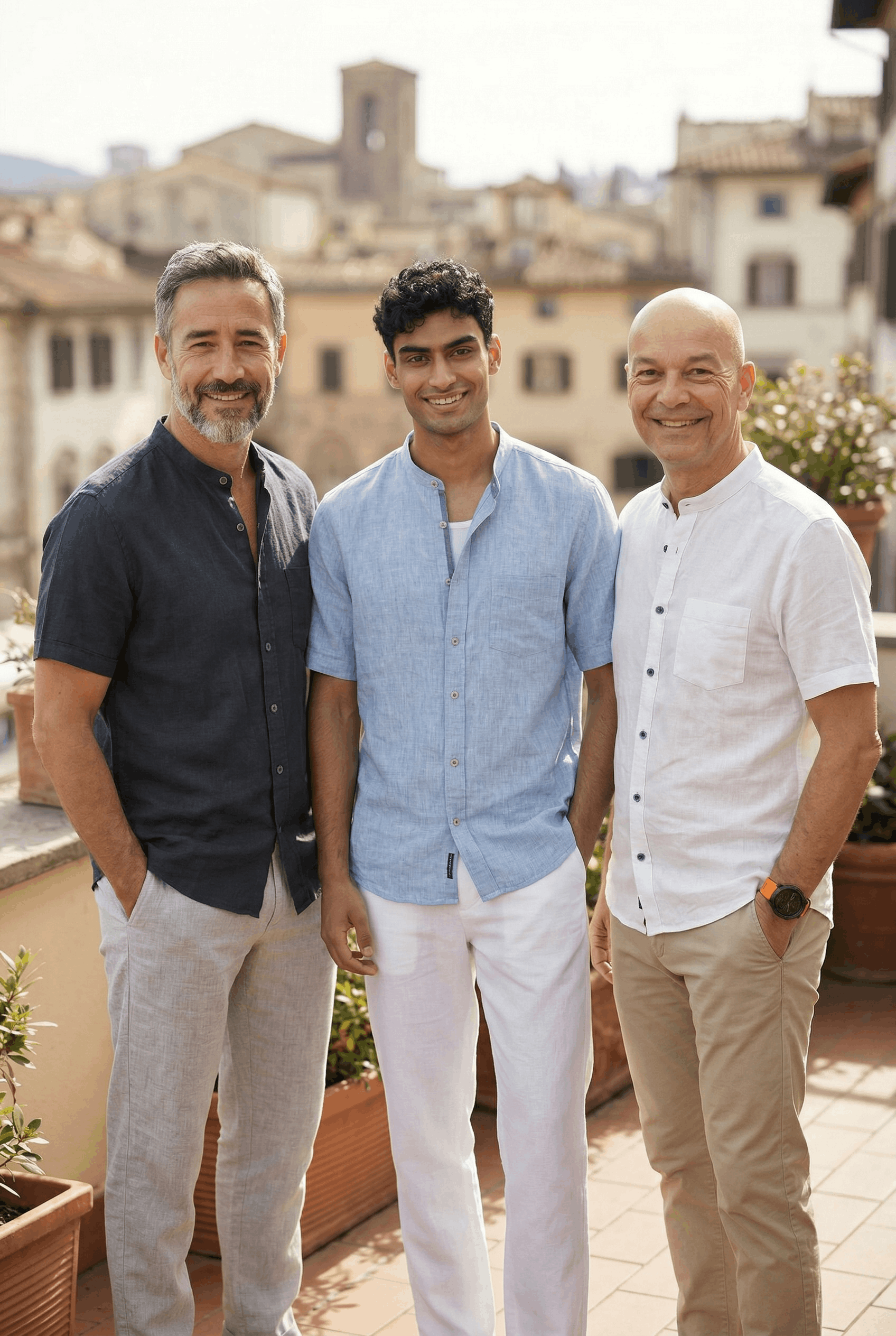 Nuove camicie da Uomo in LINO!