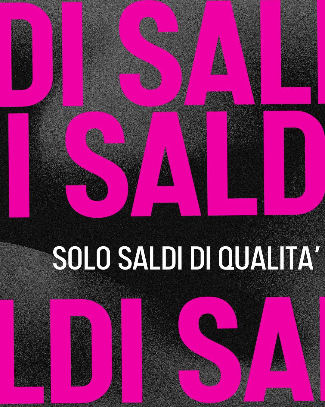 Sono iniziati i nostri SALDI